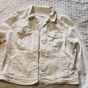 White Jean Jacket